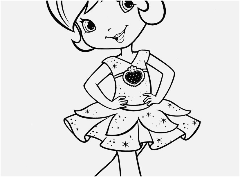 827x609 Ballet Coloring Pages Design Strawberry Shortcake Ballerina