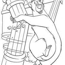 220x220 Baloo In King Louie Kingdom Coloring Pages