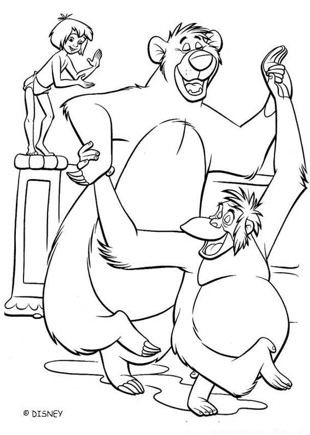607x850 Discover This Amazing Coloring Page Of The Jungle Book Movie