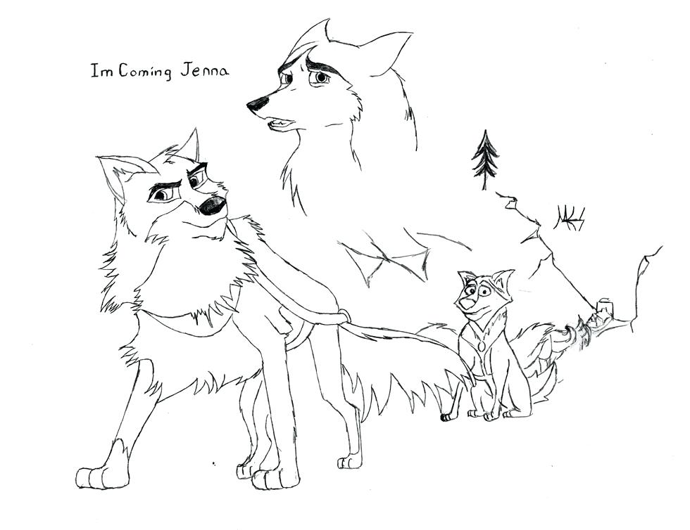 980x754 Balto Coloring Pages And Everything Favourites