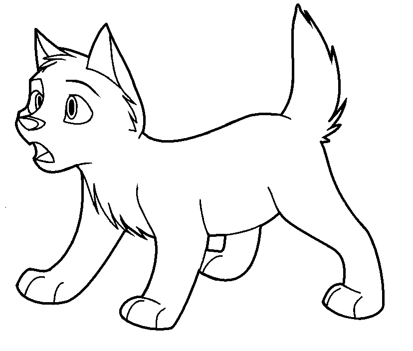 828x704 Balto Coloring Pages