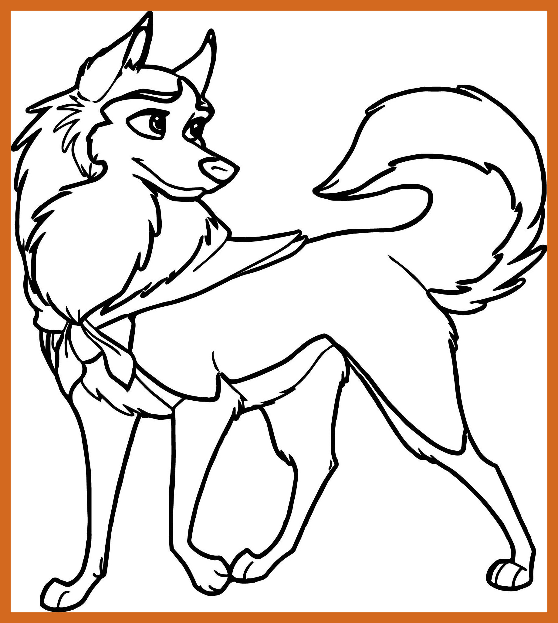 1839x2054 Awesome Puppy Coloring Page Wecoloringpage Pict Of Wolf Styles