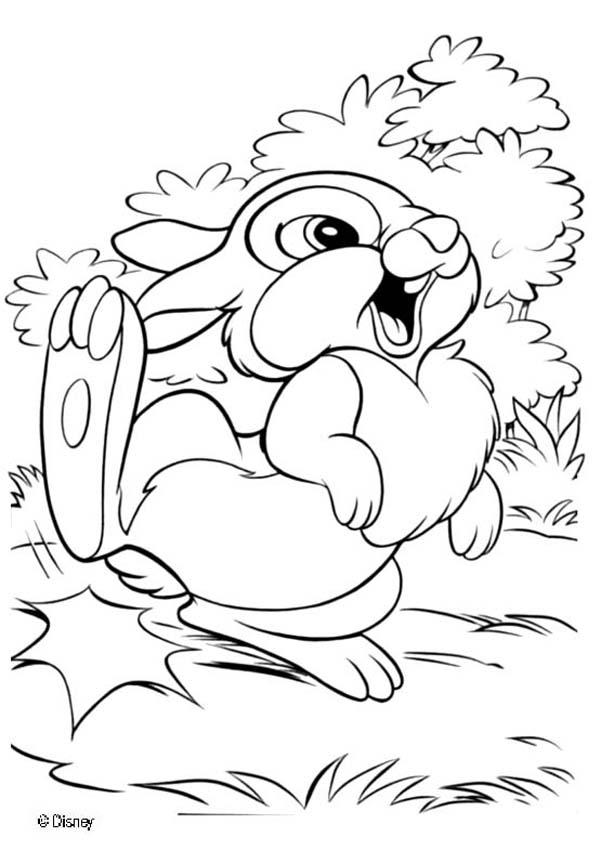 601x850 Bambi And Thumper Coloring Pages Bambi Coloring Pages Free
