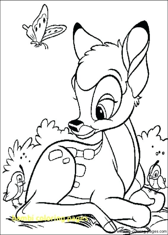 567x794 Bambi Coloring Pages Coloring Pages With Coloring Pages Coloring