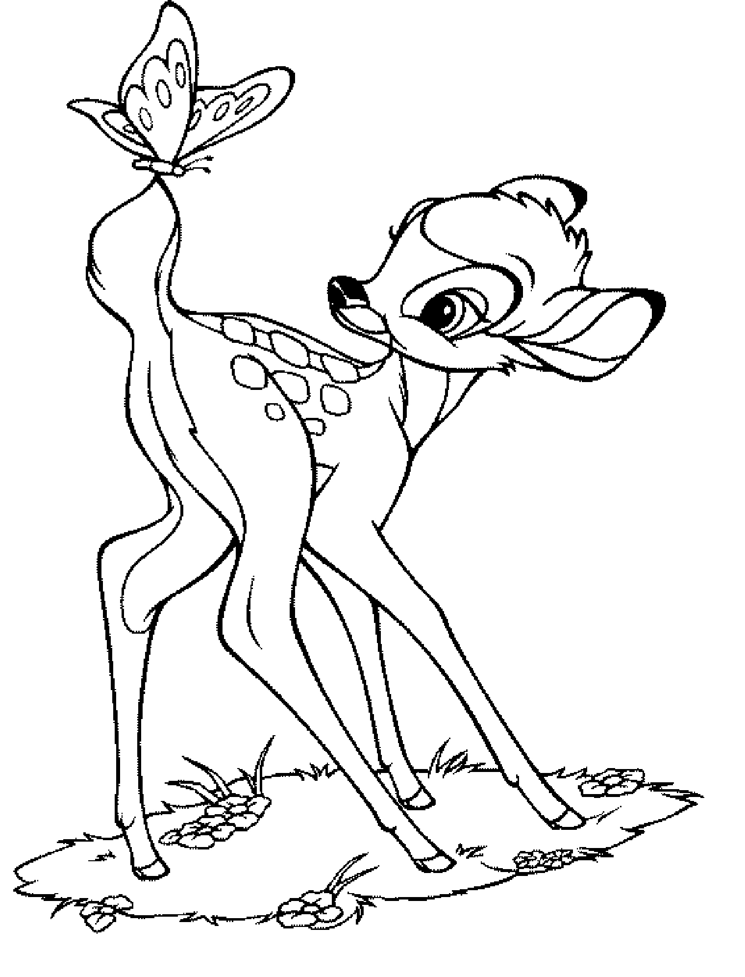 1520x1992 Bambi Coloring Pages Lovely Coloring Page Bambi Coloring Pages