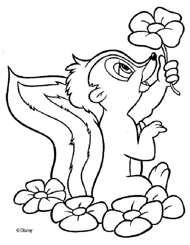 659x850 Bambi Coloring Pages
