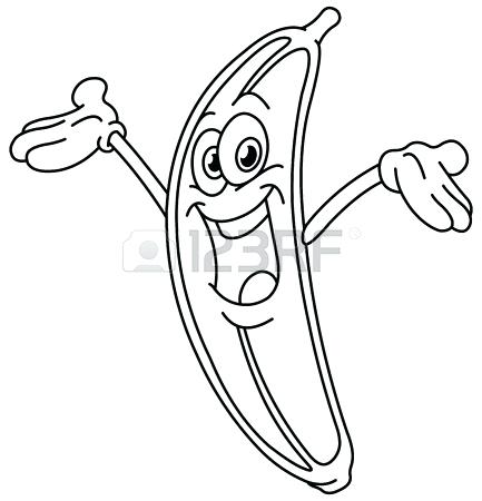 433x450 Minion Banana Coloring Pages Banana Coloring Banana Coloring Page