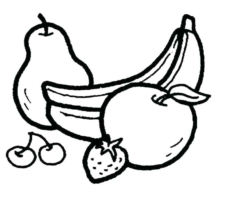 800x693 Banana Coloring Sheet Coloring Banana Split Coloring Page