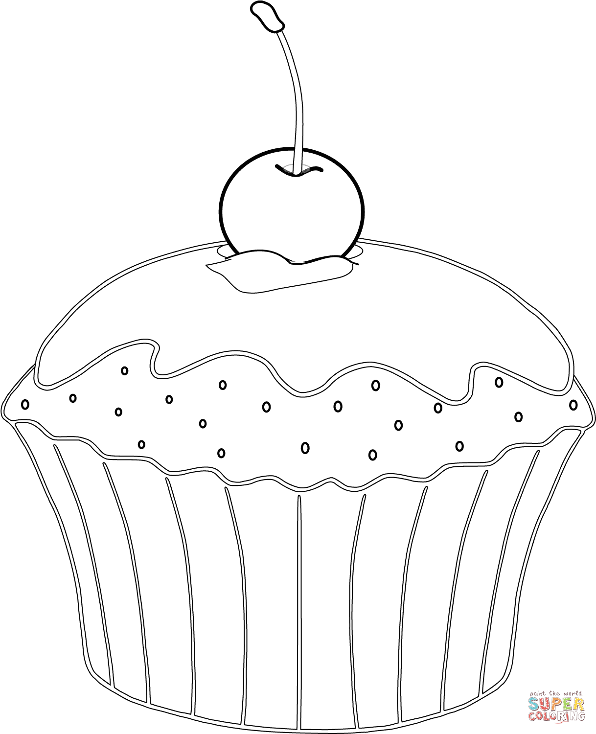 1218x1500 Banana Split Coloring Page Printable