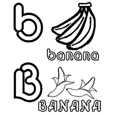 230x230 Top Free Printable Banana Coloring Pages Online