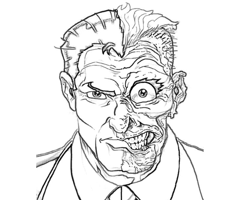800x667 Batman Face Coloring Pages