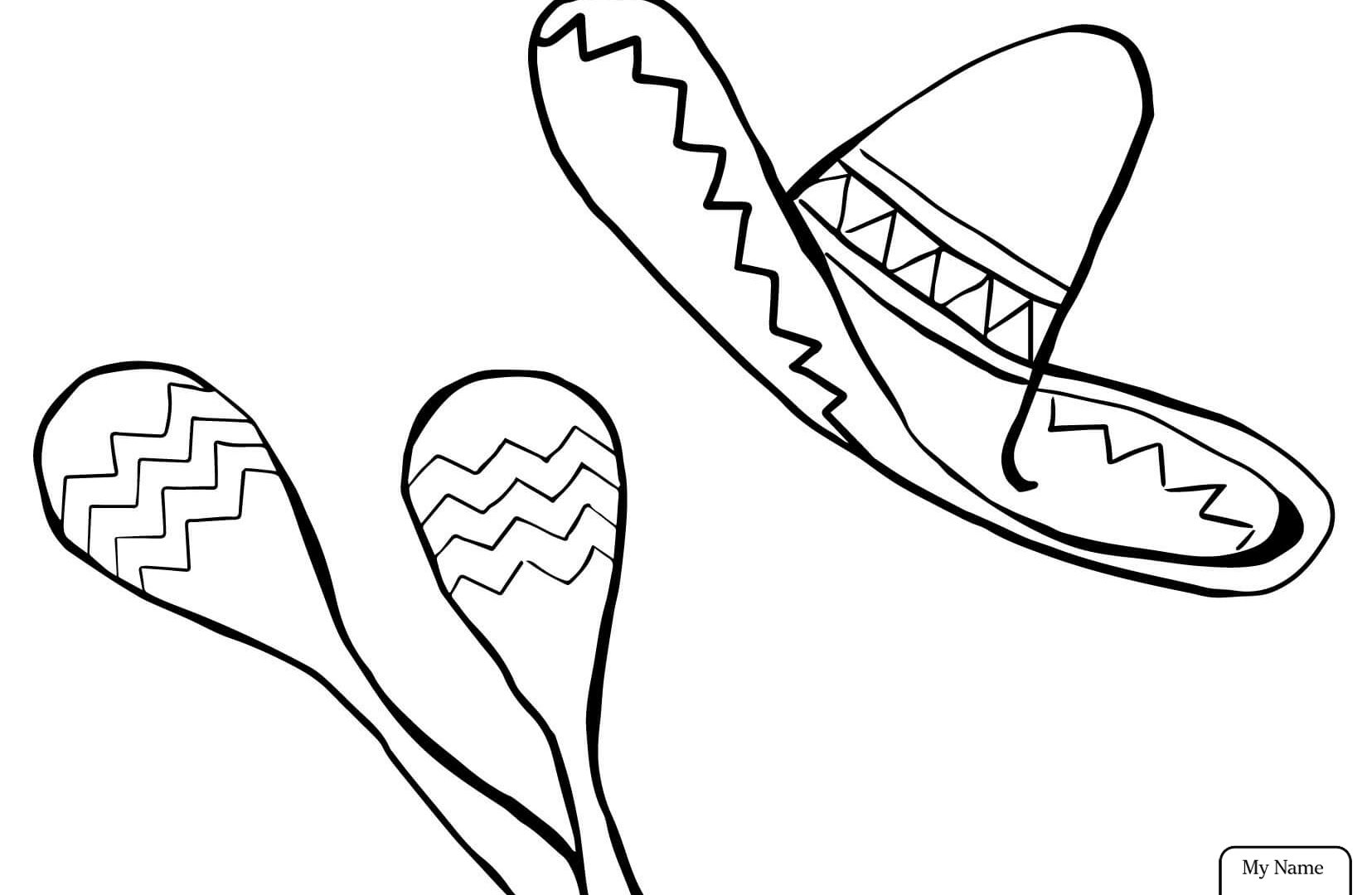 1655x1080 Cinco Mayo Mouse Coloring Page Free Printable De Pages Kids
