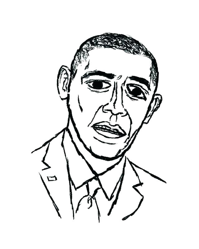 640x800 Barack Obama Coloring Pages Coloring Sheets Pages Images