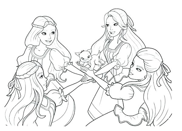 600x432 Barbie Friends Coloring Pages Best About Remodel And Fuhrer Von