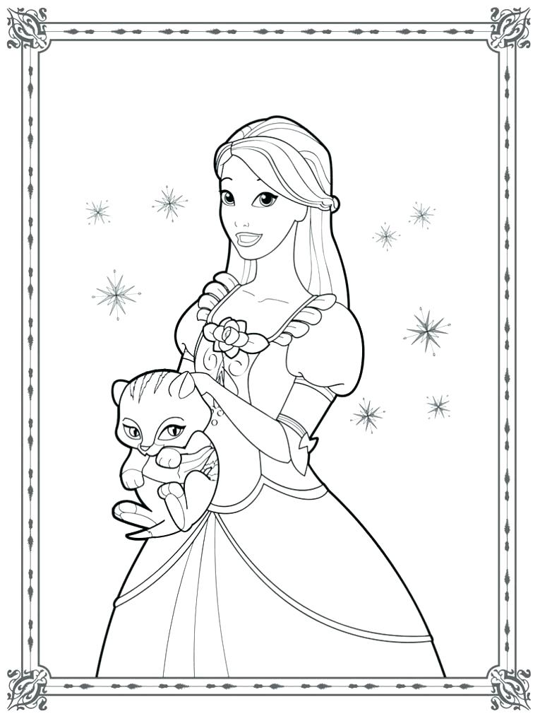 765x1020 Barbie And Friends Coloring Pages Co Barbie Diamond Castle