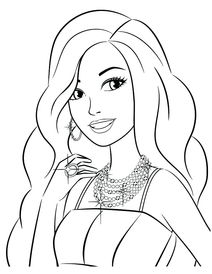 736x952 Printable Barbie And Ken Coloring Pages Barbie Coloring Pages