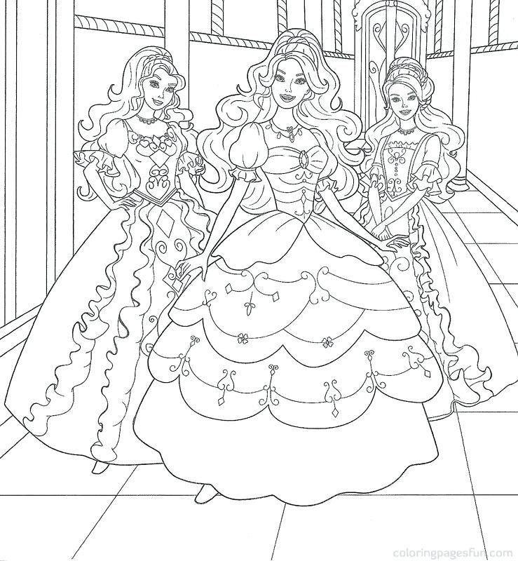 739x800 Coloring Pages Barbie Barbie Coloring Pages Barbie Christmas