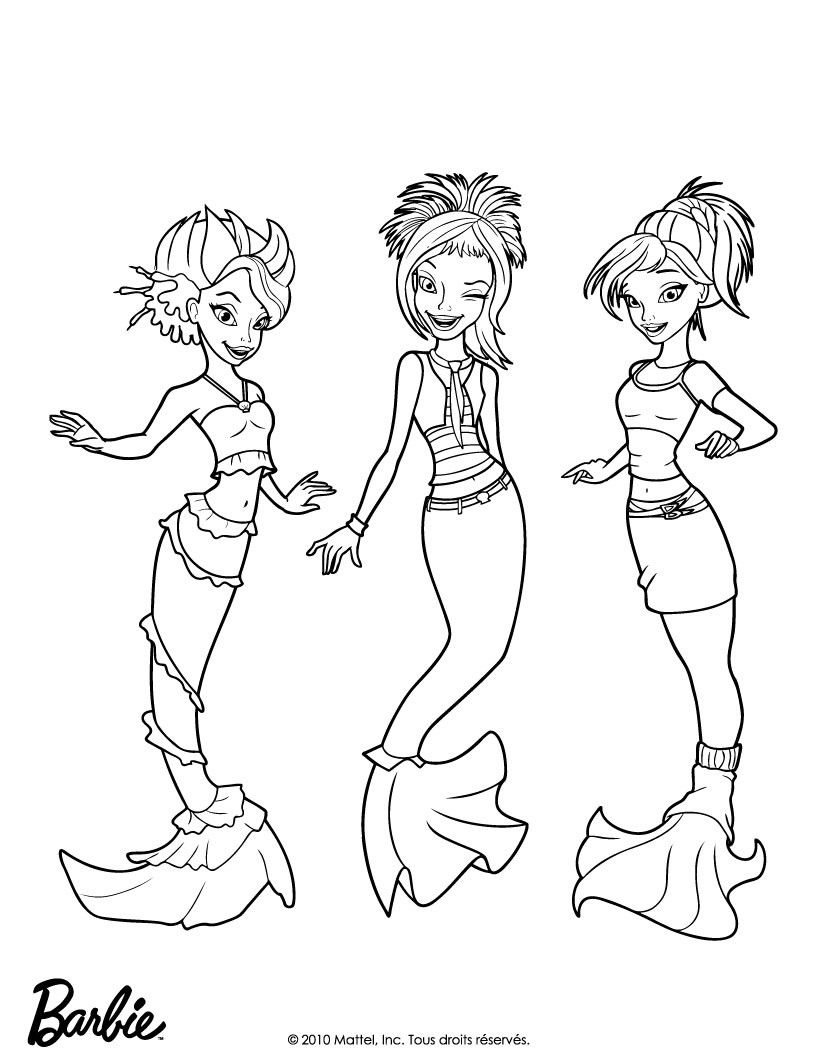 820x1060 Smart Inspiration Barbie Coloring Pages To Print Games