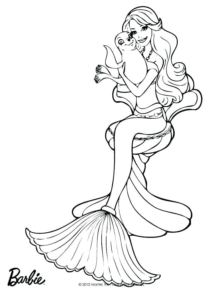 736x951 Barbie Free Coloring Pages Free Barbie Coloring Pages Barbie Free