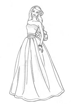 Barbie Coloring Pages To Print at GetDrawings | Free download