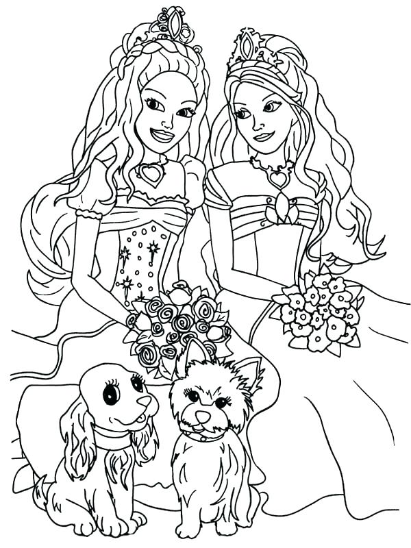 600x800 Barbie Mermaid Coloring Page Barbie Mermaid Coloring Pages Fish