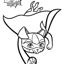 220x220 Barbie Super Power Magical Pet Cat Coloring Pages