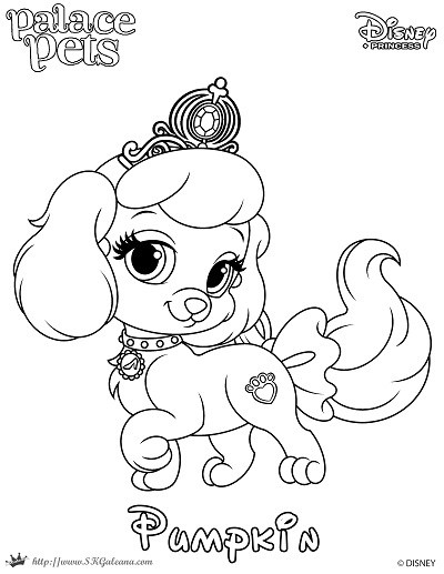 400x517 Princess Palace Pet Coloring Page Of Pumpk On Baby Dog Coloring