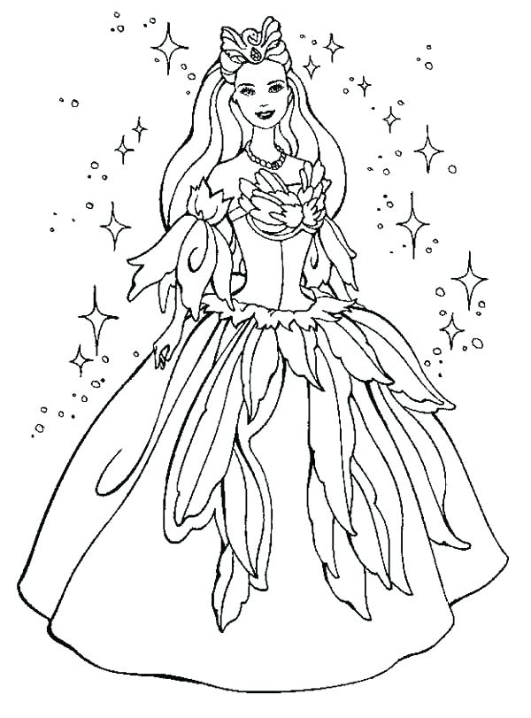 600x811 Dresses Coloring Pages Barbie Dress Wedding Sheets Victorian