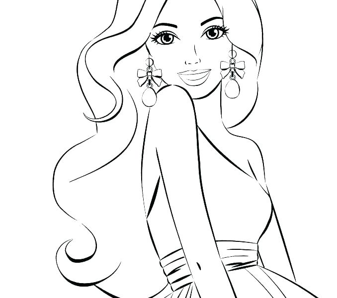 678x600 Barbie Print Out Coloring Pages Barbie Printable Coloring Pages