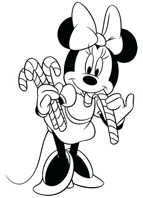 600x831 Minnie Mouse Birthday Coloring Pages Mouse Free Coloring Pages