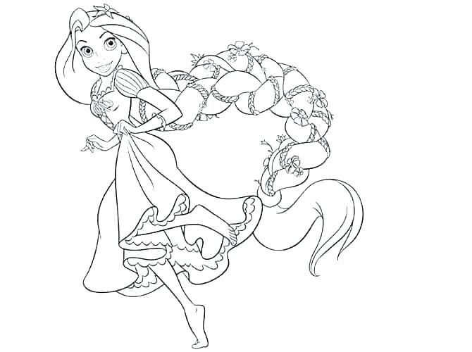 670x500 Barbie Coloring Page