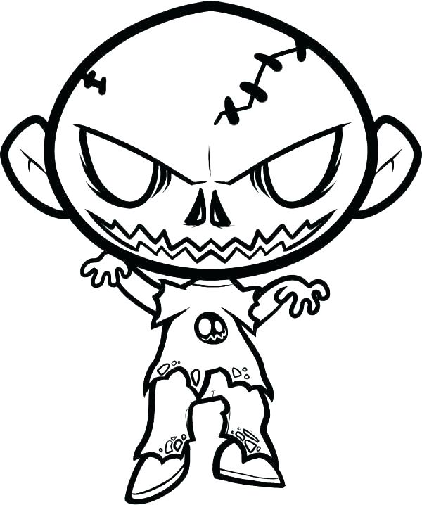 600x718 Coloring Pages Scary Coloring Pages Scary Scary Graveyard Coloring