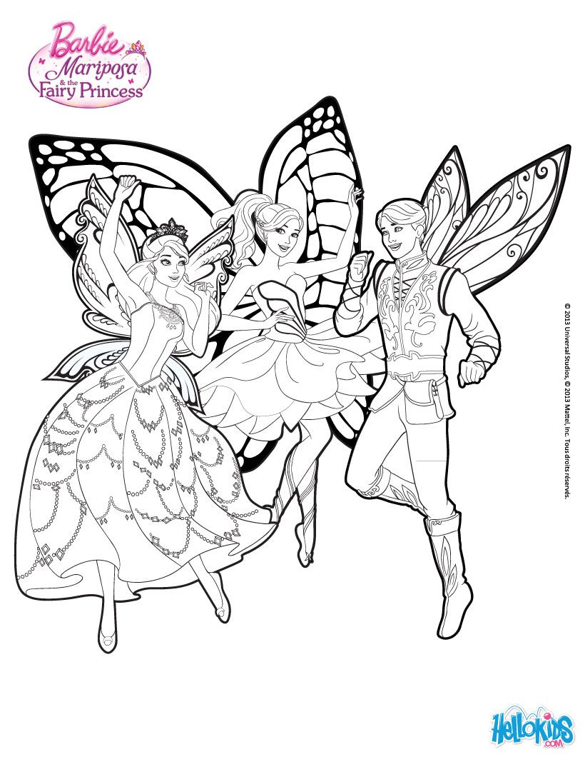 820x1060 Mariposa Coloring Page More Barbie Mariposa Coloring Sheets