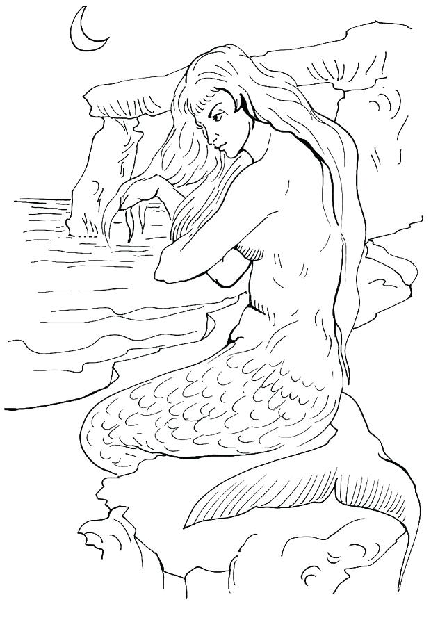 620x892 Barbie Mermaid Coloring Page Cartoon Mermaid Coloring Pages