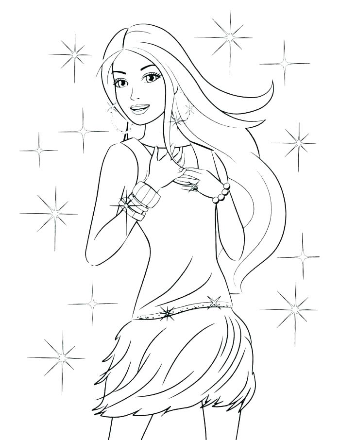 700x906 Barbie Printables Coloring Pages Free Barbie Printable Coloring