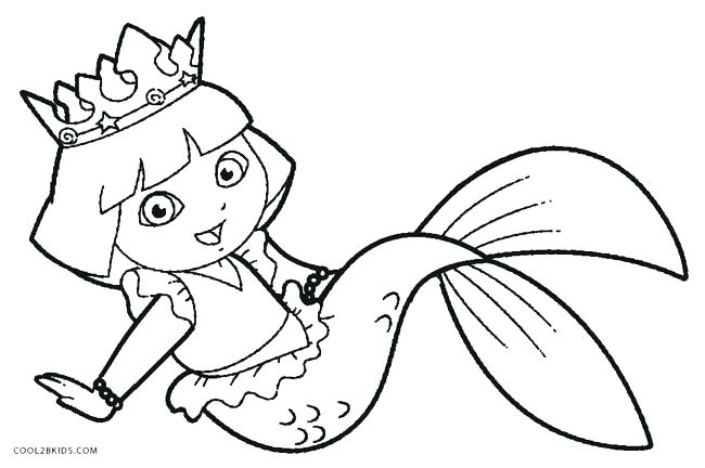 650x432 Barbie Mermaid Coloring Page Mermaid Coloring Pages Printable
