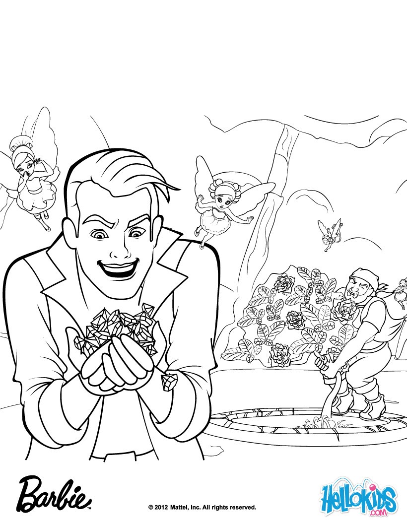 820x1060 Barbie The Princess The Popstar Coloring Pages