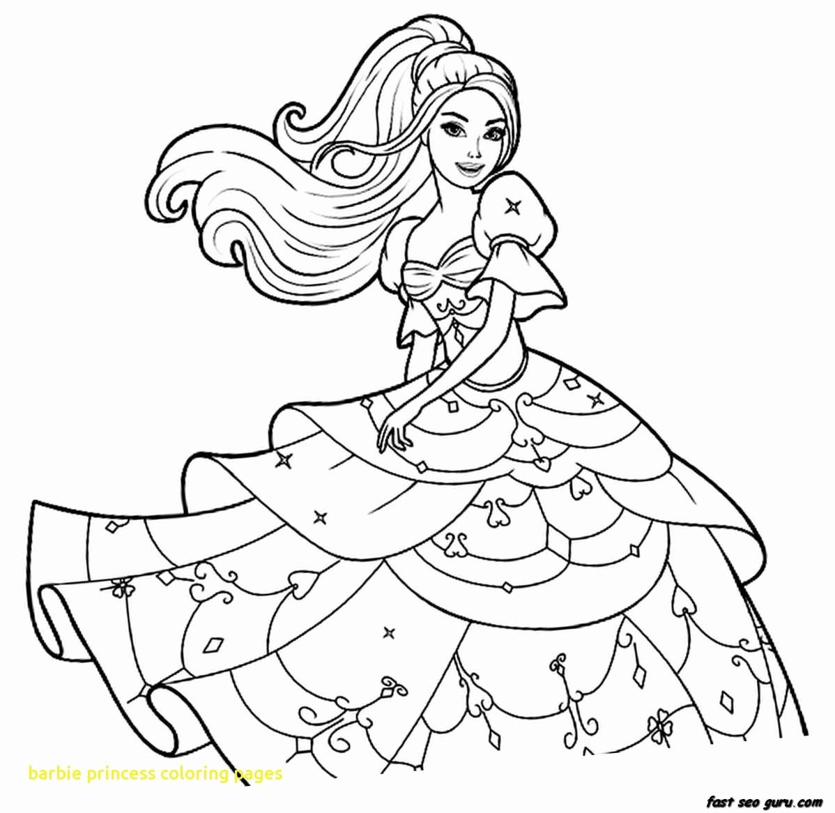 1198x1166 Barbie Printing Coloring Picture Games Lovely Barbie Princess
