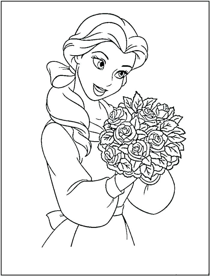 700x919 Printable Coloring Pages Princess Princess Coloring Pages Free