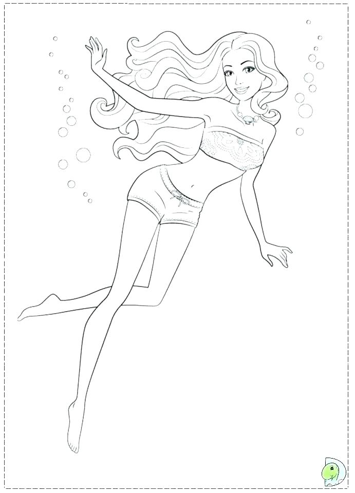 691x960 Barbies Coloring Pages Barbie Merliah Mermaid Coloring Pages