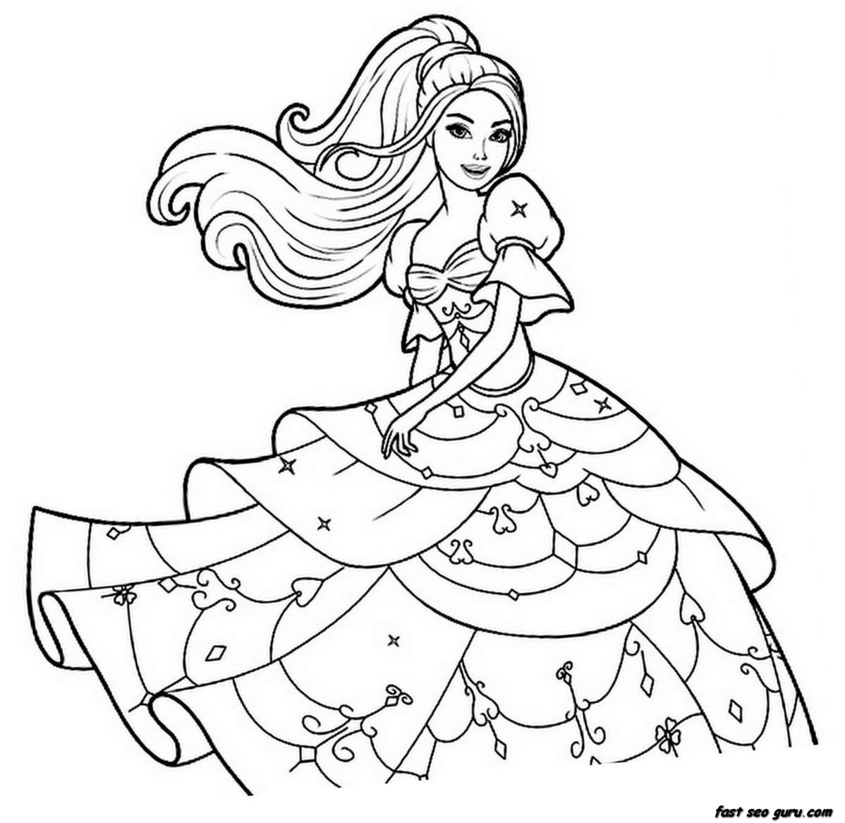 1198x1166 Barbie Print Out Coloring Pages More Pages To Color