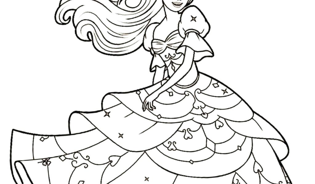 1024x600 Coloring Pages Barbie Printable Coloring Pages Barbie Coloring