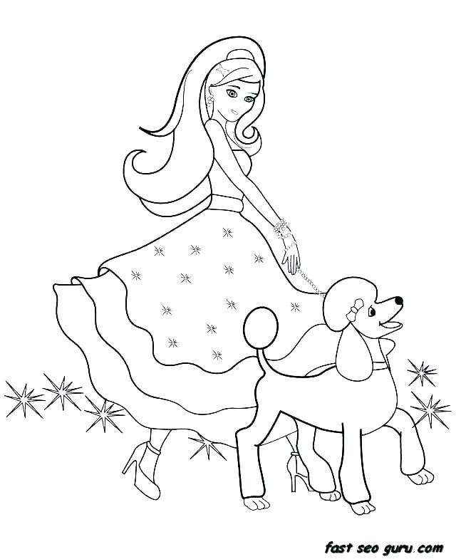 640x785 Coloring Pages Of Barbie Teleks Site