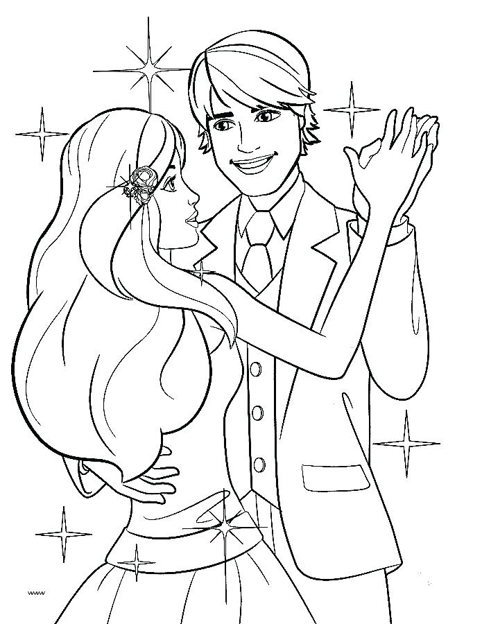 695x900 Barbie Wedding Coloring Pages Wedding Coloring Pages Wedding