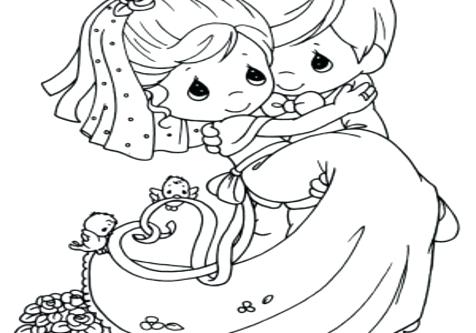 476x333 Barbie Wedding Dress Coloring Pages Printable Coloring Wedding Day