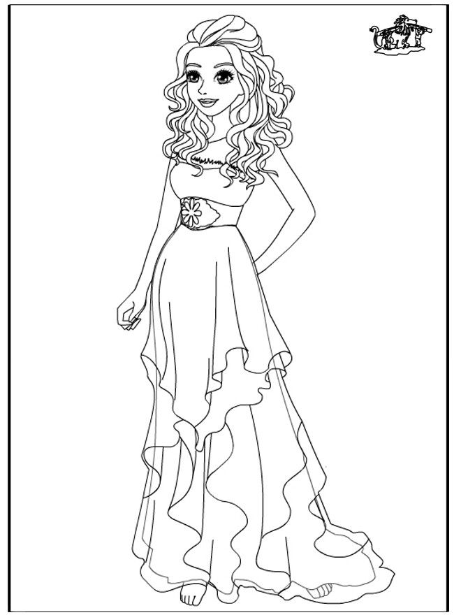 660x880 Wedding Dress Coloring Page Coloring