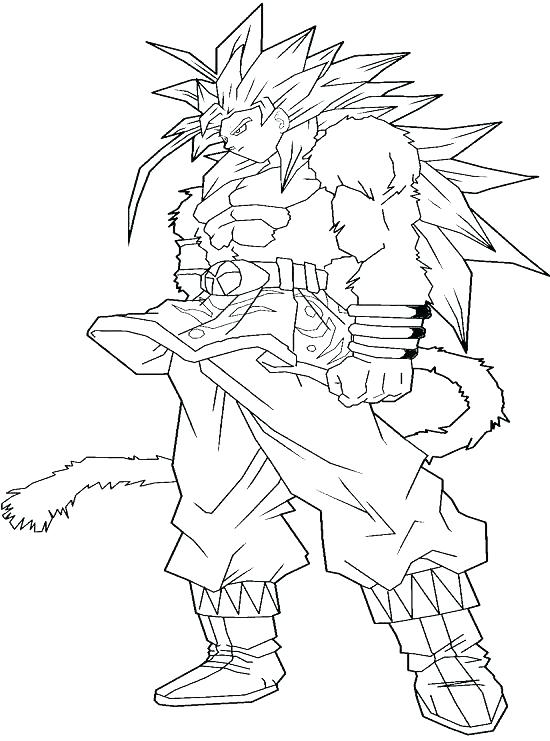 550x741 Dbz Coloring Pages Bardock Sheets View Larger Dragon Ball Z Gt