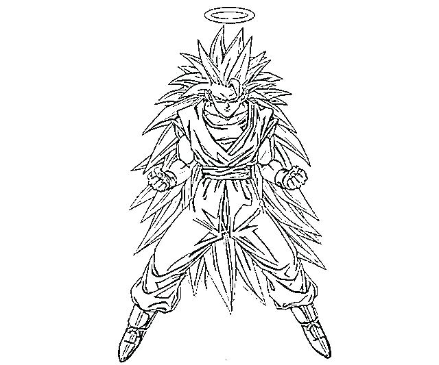 Bardock Coloring Pages at GetDrawings | Free download