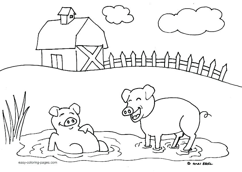 842x598 Farm Coloring Pages Animal Coloring Farm Coloring Sheet Farm