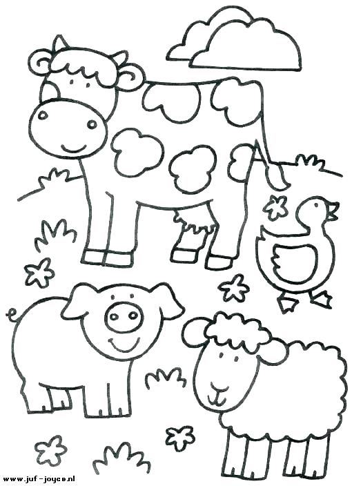 510x704 Precious Moments Animals Coloring Pages New Farm Animals Coloring